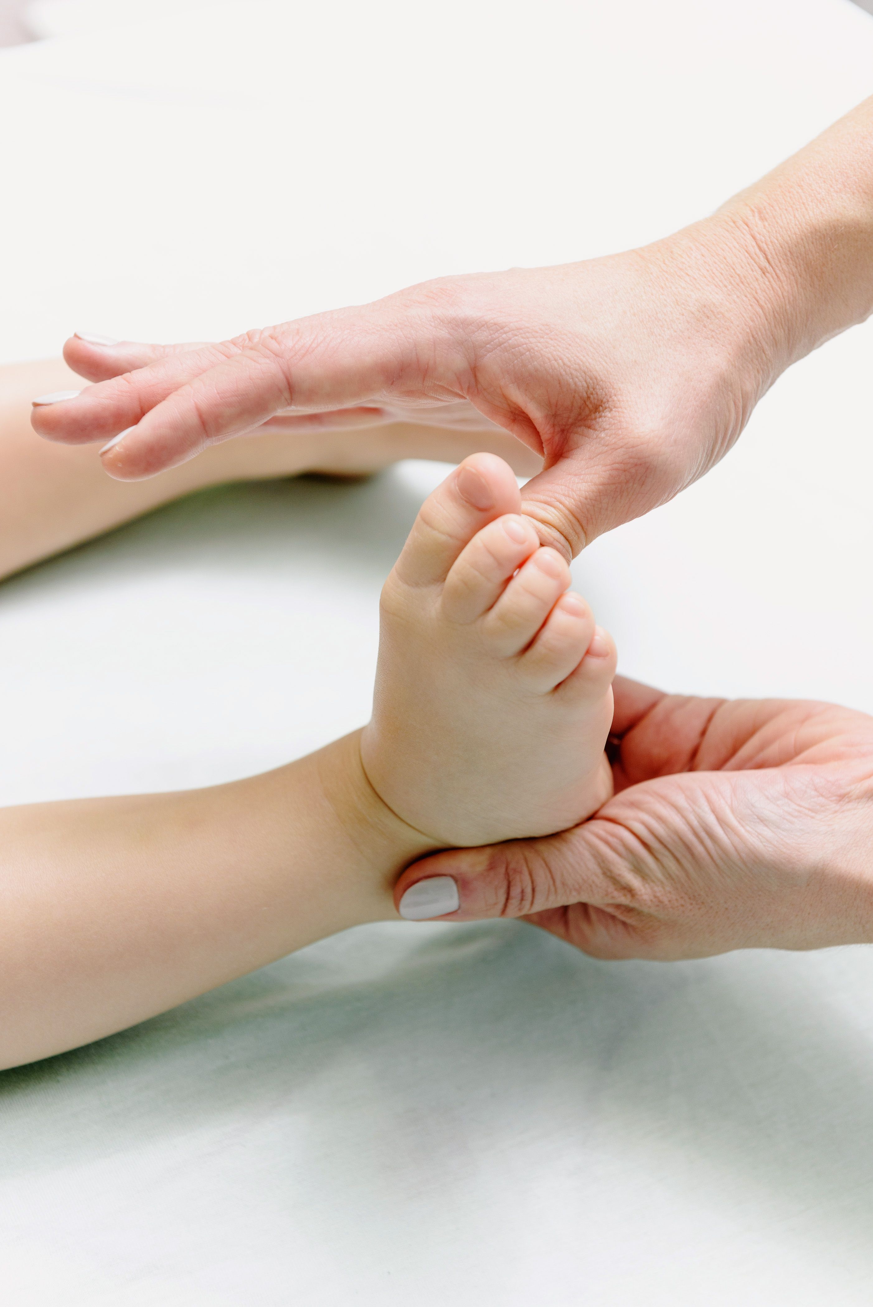 Pediatric therapy session helping children develop